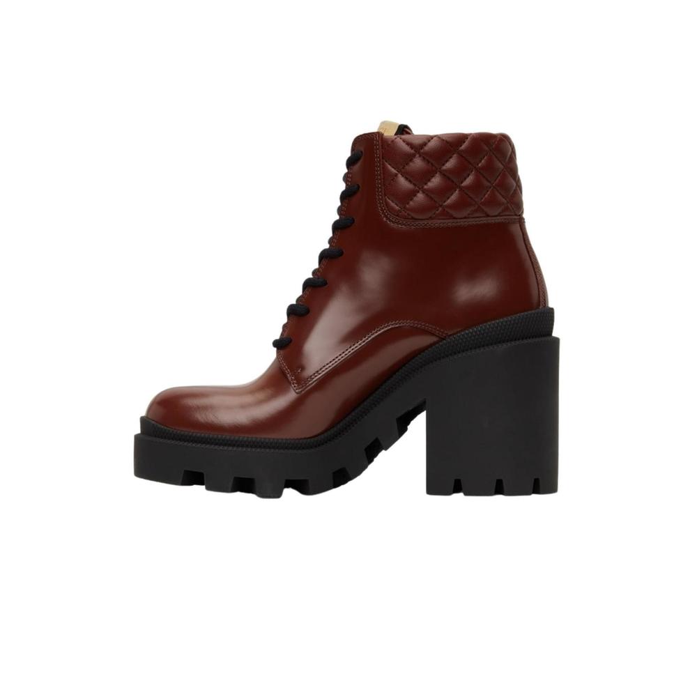 Gucci - Red Trip Ankle Boots - IT 38 - Picture 3 of 6